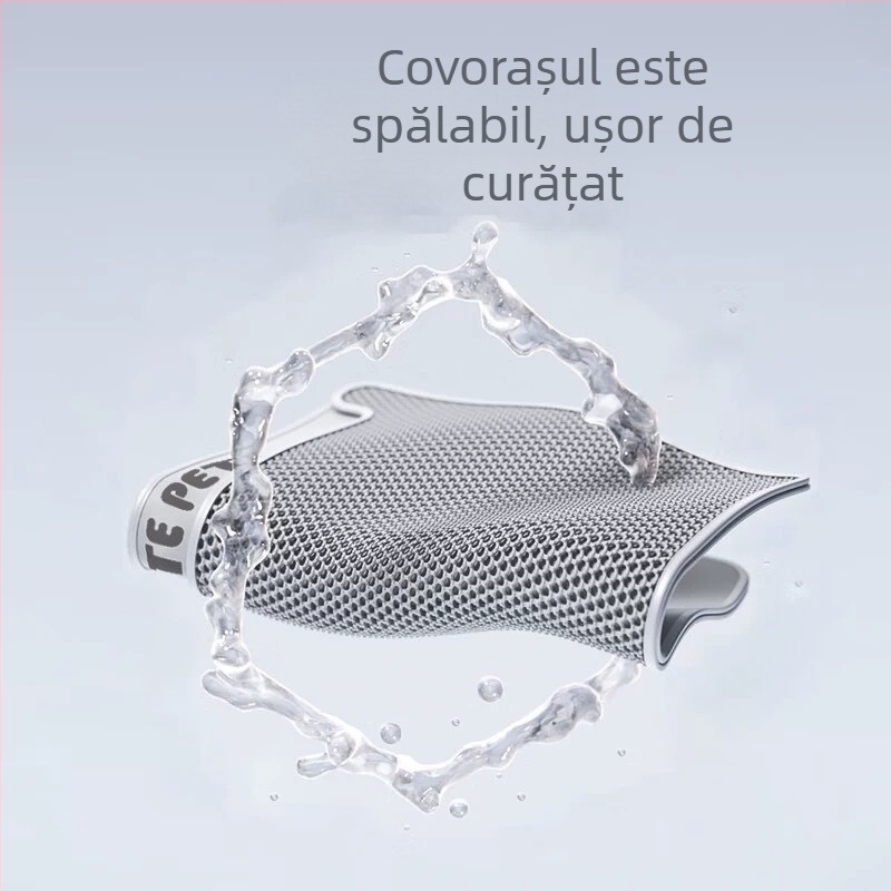 Temu, sursă de comerț exterior, fabrică, dropshipping, covoraș dublu pentru litiera pisicii, anti-murdar, covoraș pentru animale de companie, covoraș pentru pisici și câini