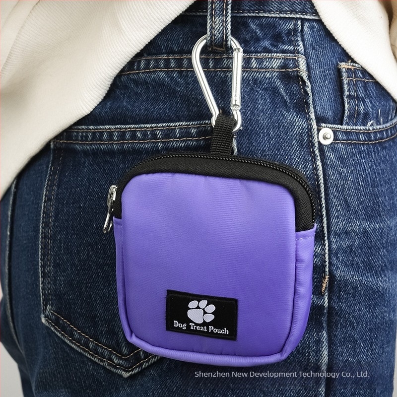 Nouă geantă transfrontalieră europeană și americană pentru gustări de animale de companie, geantă de dresaj pentru câini, geantă de talie pentru dresaj pentru animale de companie