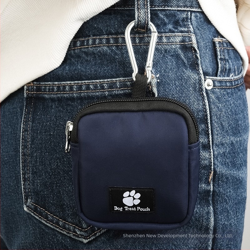 Nouă geantă transfrontalieră europeană și americană pentru gustări de animale de companie, geantă de dresaj pentru câini, geantă de talie pentru dresaj pentru animale de companie