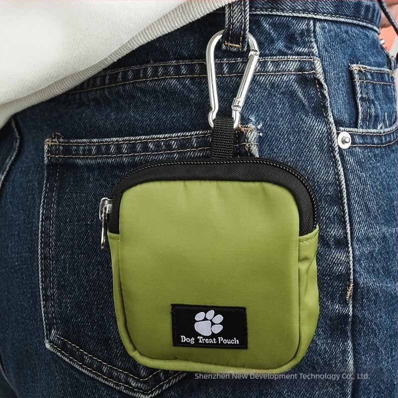 Nouă geantă transfrontalieră europeană și americană pentru gustări de animale de companie, geantă de dresaj pentru câini, geantă de talie pentru dresaj pentru animale de companie