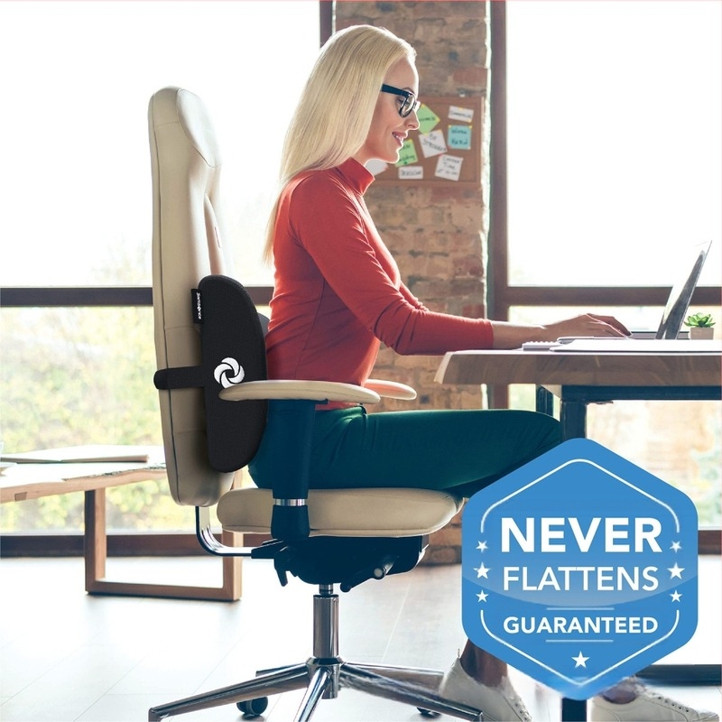 Pernă ergonomică pentru scaun de birou cu spumă cu memorie, suport lombar auto Amazon transfrontalier, pernă de șold, suport lombar, spate lent