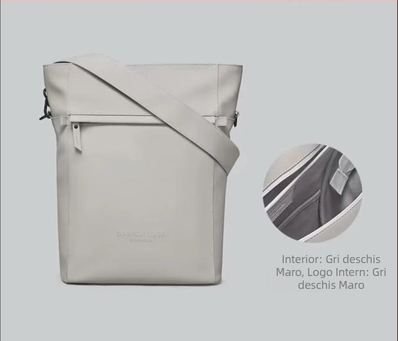 Geantă de umăr suedeză pentru bărbați și femei, stil nordic, la modă, tip rucsac de calculator impermeabil multifuncțional de mare capacitate, stil nordic suedez