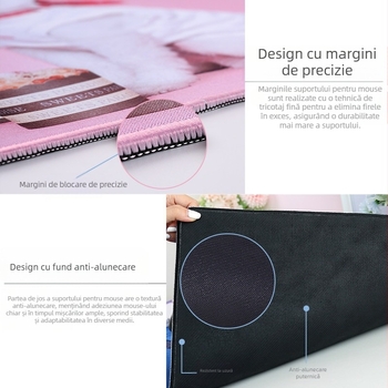 Covoraș de mouse Yin și Yangyu, extra mare, rezistent la pete, cu imagini Tai Chi, din cauciuc, pentru birou, Ozon CrossBorder, lavabil cu tastatură Amazon