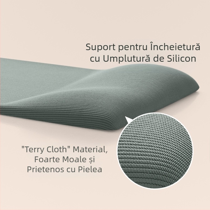 Dungi silicon încheietura mâinii mouse pad memorie spumă tastatură mână odihnă încheietura mâinii odihnă mouse pad moale și confortabil birou simplu