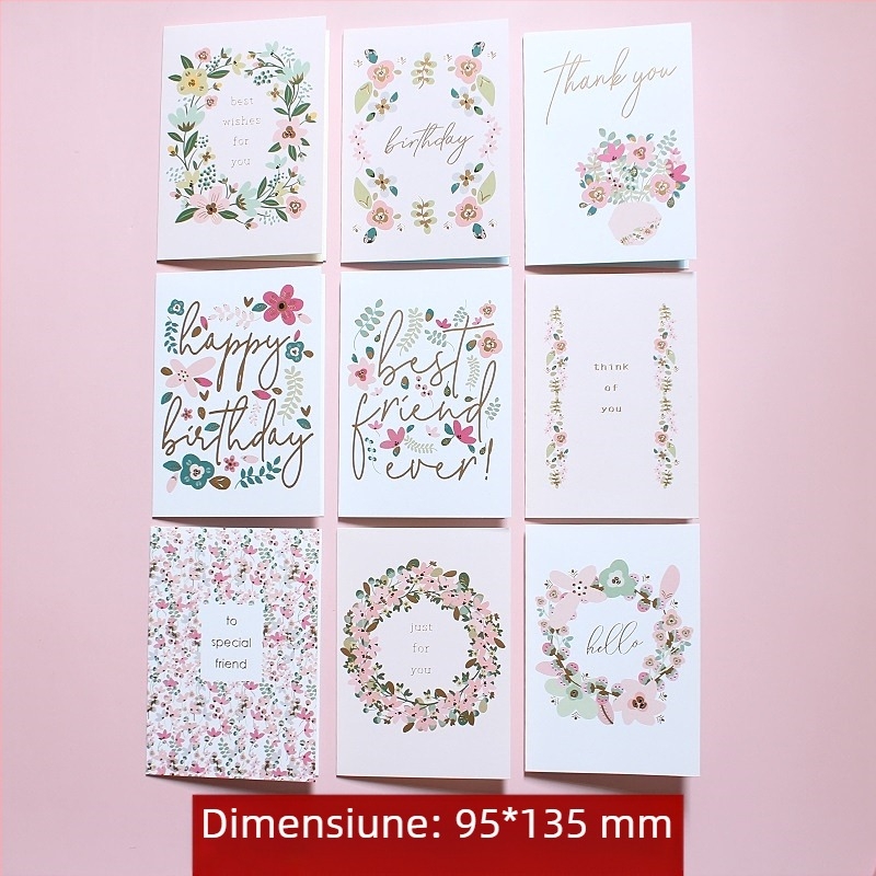 Desene animate drăguț creativ tridimensional mic card Ziua Copiilor binecuvântare mulțumire pentru ziua de naștere cadou general mic card