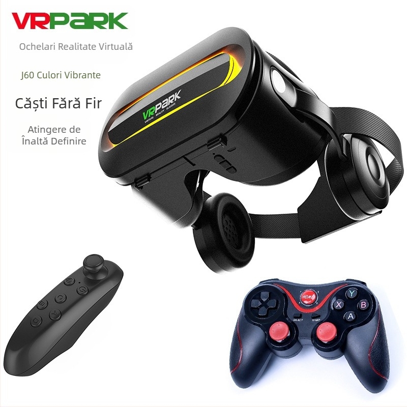 Ochelari Vrpark noi, all-in-one, transfrontalieri, de înaltă definiție, pentru filme, căști inteligente Vrbox Bluetooth VR, fabrică