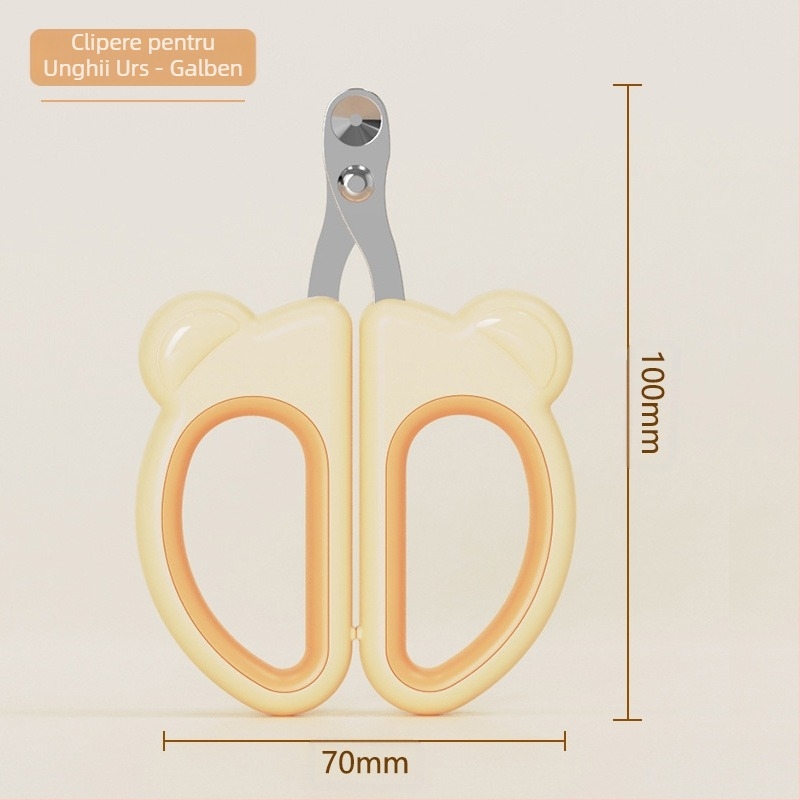 Foarfece pentru unghii de pisică, Foarfece mici cu găuri rotunde, Unghiere pentru animale de companie, Unghiere, Foarfece pentru labe de pisică