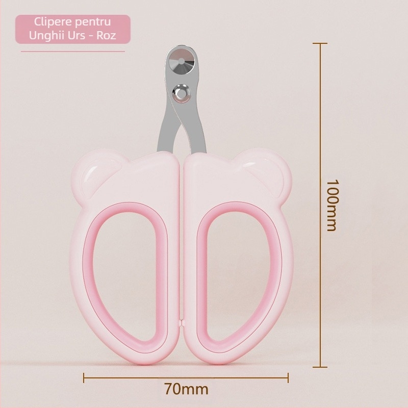 Foarfece pentru unghii de pisică, Foarfece mici cu găuri rotunde, Unghiere pentru animale de companie, Unghiere, Foarfece pentru labe de pisică