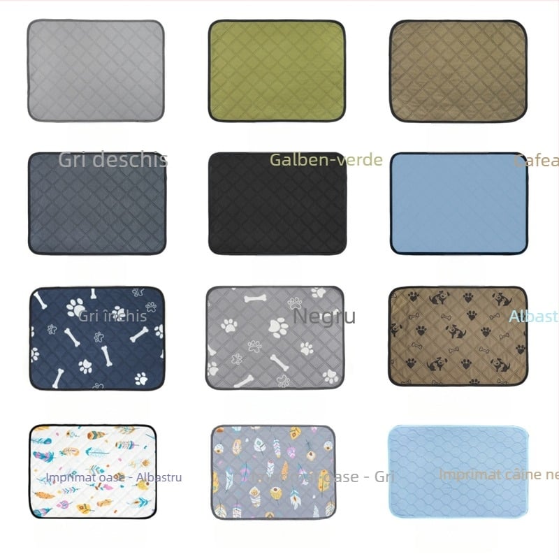 Scutec pentru animale de companie, impermeabil, lavabil, scutec, lavabil, cu aspirație puternică, gros, pentru dresaj de animale de companie, cușcă pentru câini mici