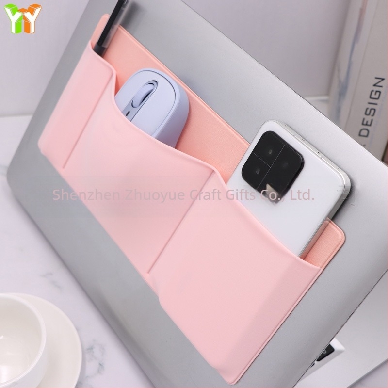 Geantă de depozitare adezivă cu mai multe buzunare pentru notebook, potrivită pentru MacBook, geantă de depozitare pentru computer, geantă Leica pentru mouse