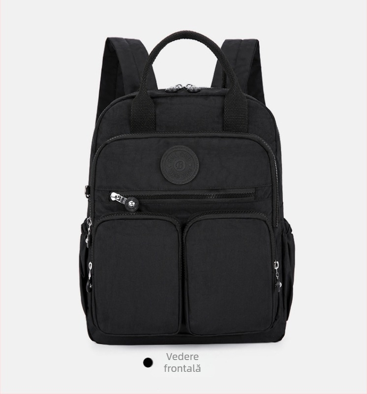 Rucsac de afaceri cu buzunare multiple, rucsac pentru computer, ușor din nailon, cu buzunare multiple, impermeabil, rucsac de călătorie