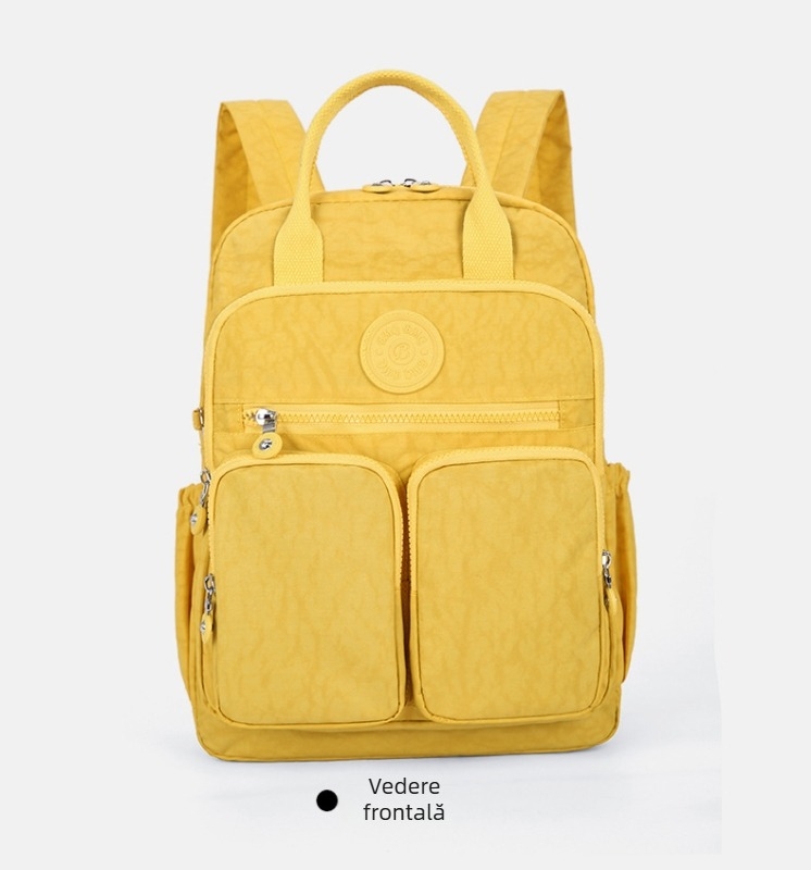 Rucsac de afaceri cu buzunare multiple, rucsac pentru computer, ușor din nailon, cu buzunare multiple, impermeabil, rucsac de călătorie