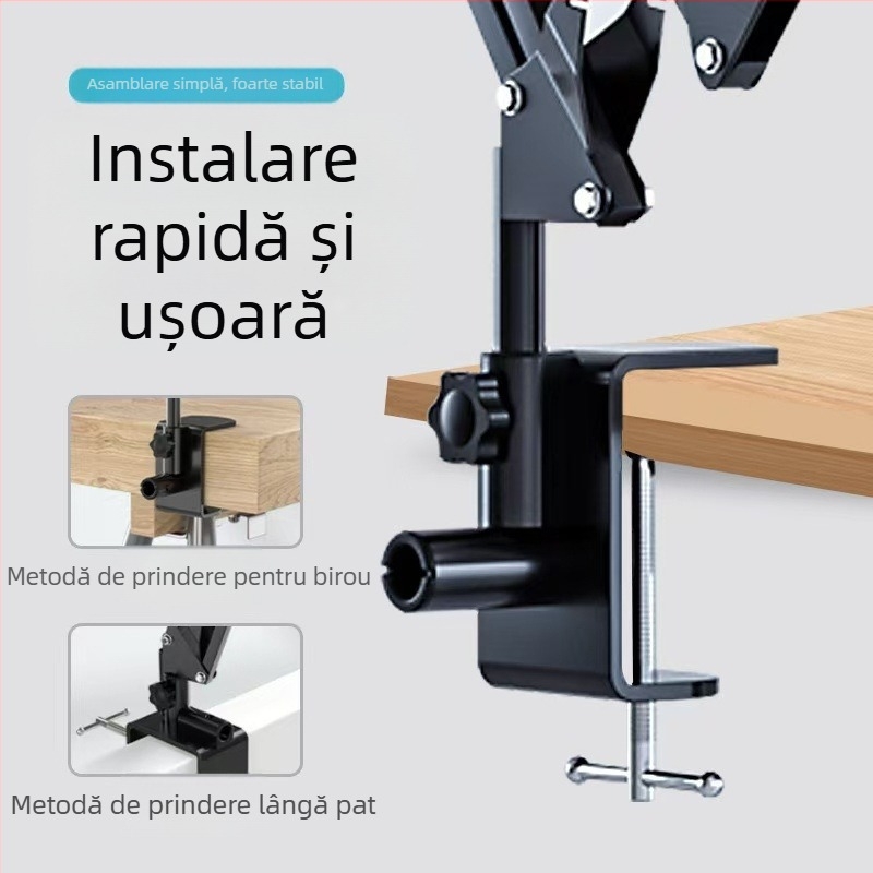 Suport leneș pentru telefon mobil, suport mobil pentru noptieră, suport universal pentru birou, raft universal pentru trageri live