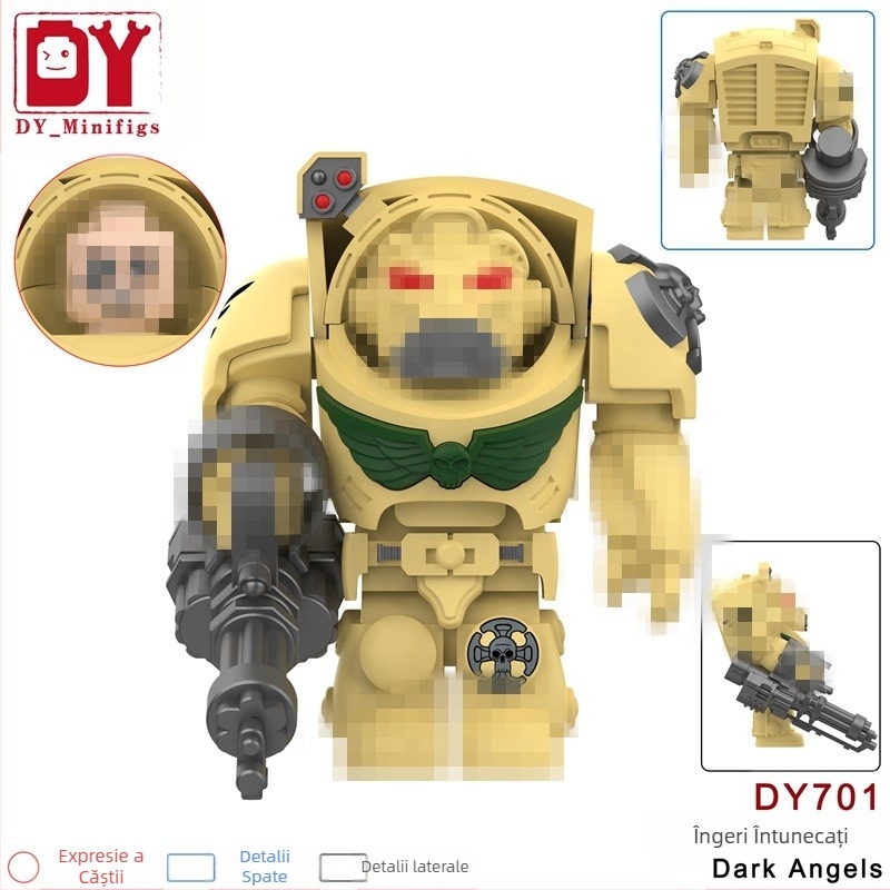 Comerțul exterior este specializat în Dy701-708 Imperial Robot Warrior, minifigurine asamblate, jucării pentru copii, sacoșe de export