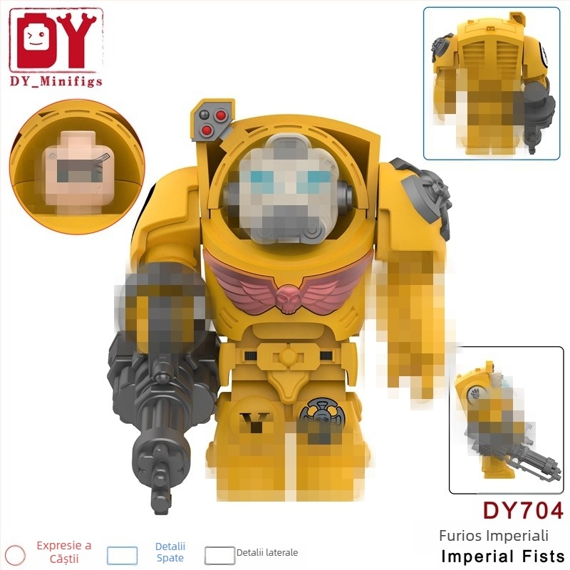 Comerțul exterior este specializat în Dy701-708 Imperial Robot Warrior, minifigurine asamblate, jucării pentru copii, sacoșe de export