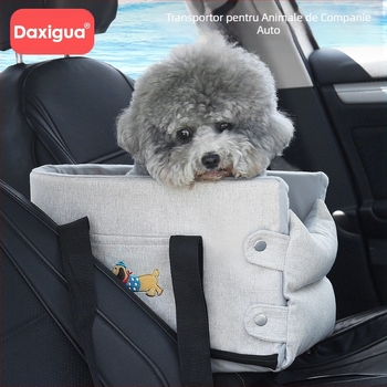 Mașină Kennel Câine Mic Mașină Control Central Pet Mat Câine Front Row Mașină Ieșire Artefact Pisică Mașină Nest