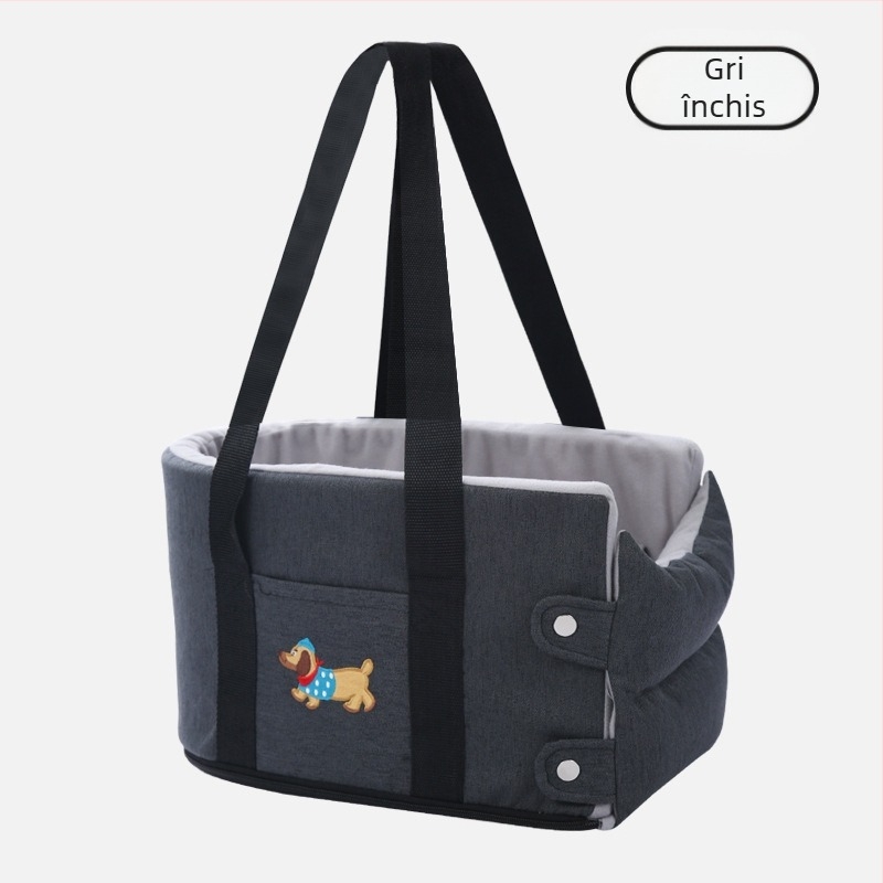 Mașină Kennel Câine Mic Mașină Control Central Pet Mat Câine Front Row Mașină Ieșire Artefact Pisică Mașină Nest