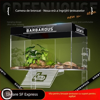 Cârlig de nivel ridicat al apei, tip special, broască țestoasă, spate solar, cameră caldă, broască țestoasă de apă adâncă, acvariu, platformă de cățărat, broască țestoasă braziliană, insulă plutitoare, prevenirea evadării din închisoare