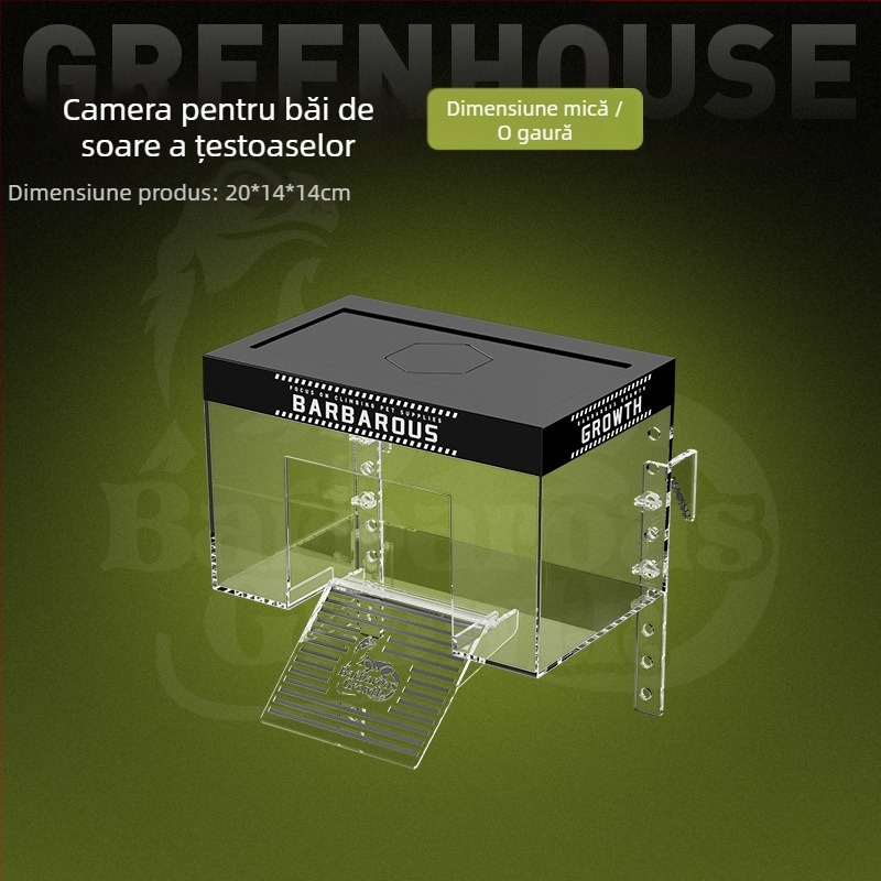 Cârlig de nivel ridicat al apei, tip special, broască țestoasă, spate solar, cameră caldă, broască țestoasă de apă adâncă, acvariu, platformă de cățărat, broască țestoasă braziliană, insulă plutitoare, prevenirea evadării din închisoare