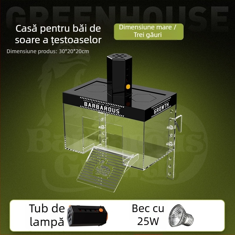 Cârlig de nivel ridicat al apei, tip special, broască țestoasă, spate solar, cameră caldă, broască țestoasă de apă adâncă, acvariu, platformă de cățărat, broască țestoasă braziliană, insulă plutitoare, prevenirea evadării din închisoare