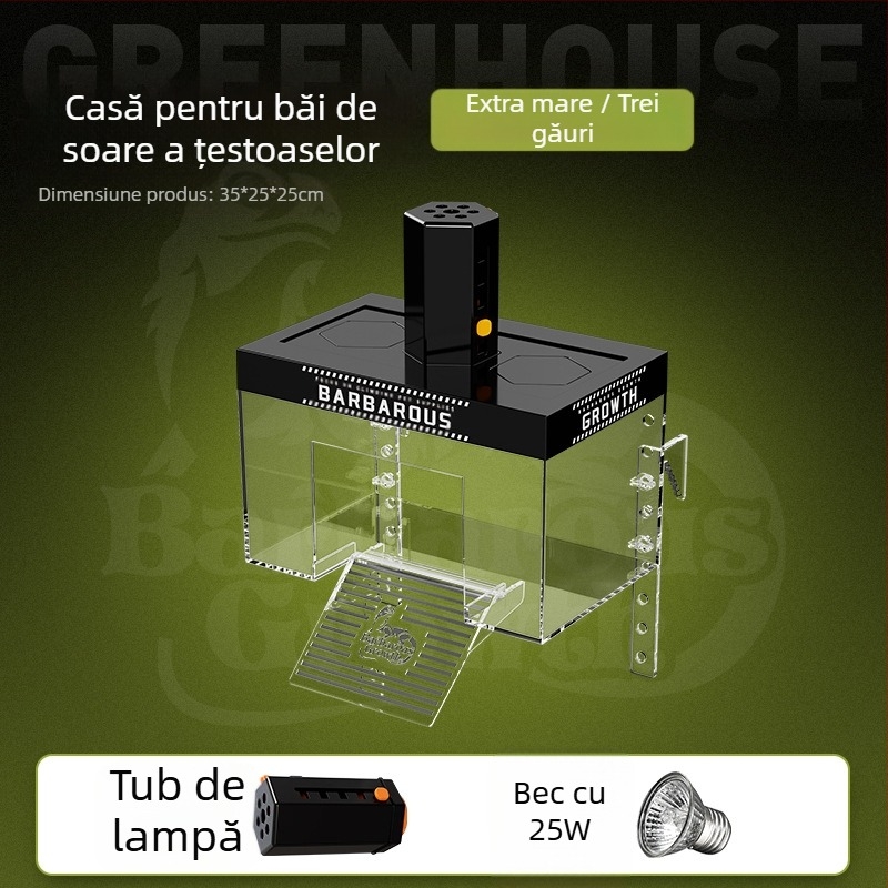 Cârlig de nivel ridicat al apei, tip special, broască țestoasă, spate solar, cameră caldă, broască țestoasă de apă adâncă, acvariu, platformă de cățărat, broască țestoasă braziliană, insulă plutitoare, prevenirea evadării din închisoare