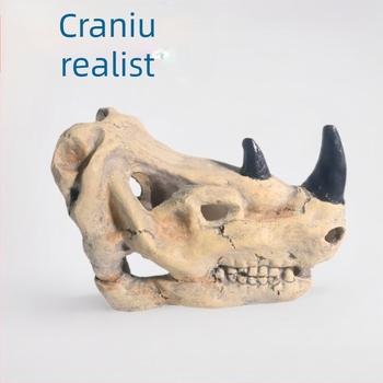 Reptile Pet Evitarea Gaurii Peștelui Rezervor Amenajare a Peisajului Artificial Robinet Os Fosil Pește și Creveți Casă Acvariu Decorare Meșteșuguri Exotice Pet