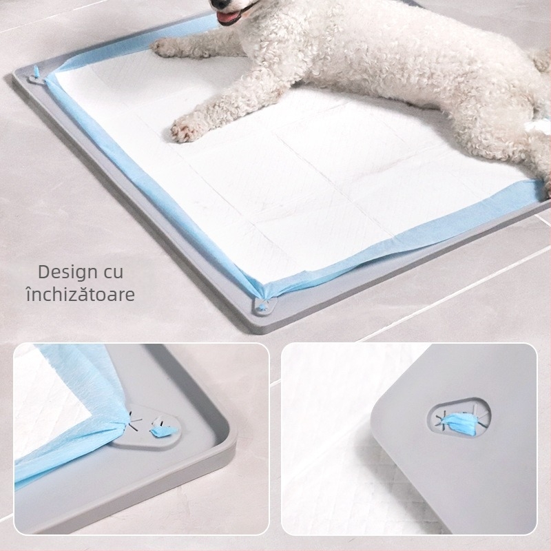 Pad de scutec din silicon transfrontalier pentru animale de companie, lavabil și reutilizabil, pad de antrenament pentru animale de companie, pad de fixare de unică folosință pentru scutece