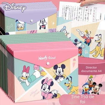 A4 Cartoon File Bag Paper Paper Paper Storage Bag pp Snaps Bag Mare Capacitate Office Information File Bag En-gros