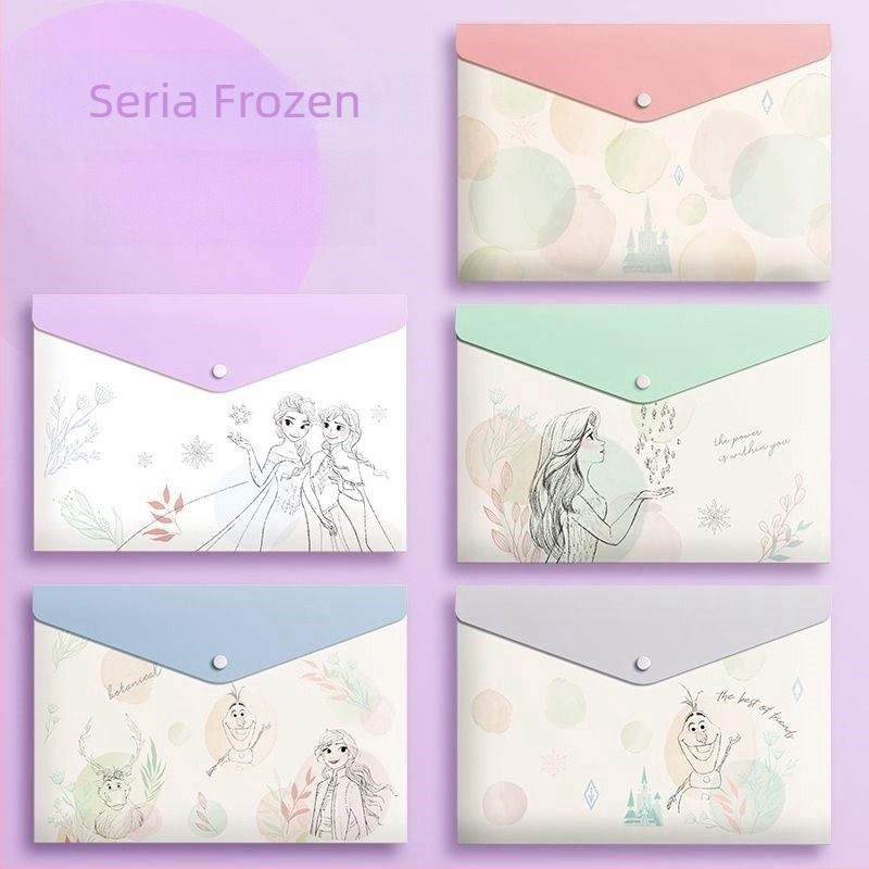A4 Cartoon File Bag Paper Paper Paper Storage Bag pp Snaps Bag Mare Capacitate Office Information File Bag En-gros