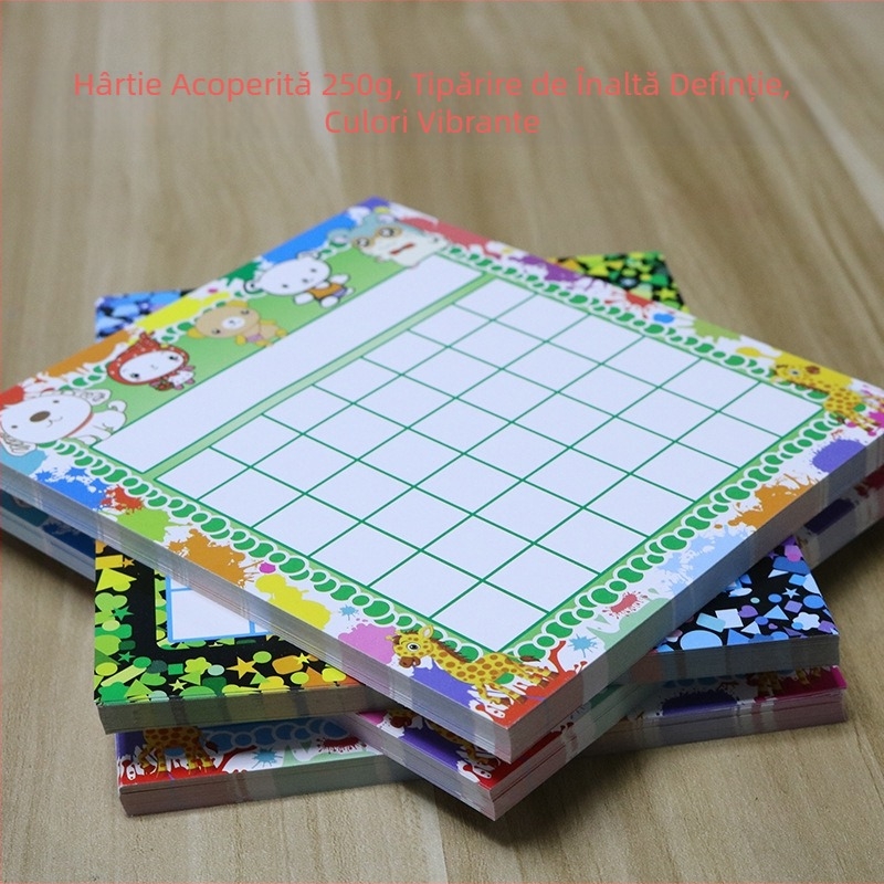 Program de carduri de stimulare a predării în clasă, desene animate, elev de școală primară, personalizat, tabel de recompense pentru carduri de sigiliu pentru copii de grădiniță