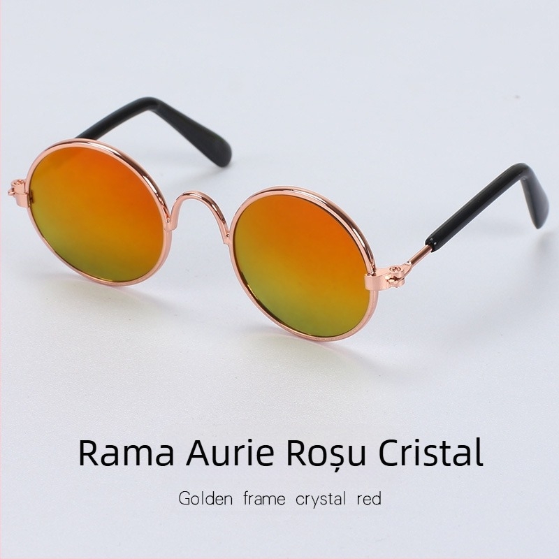Ochelari de soare pentru pisici, direct din fabrică, ochelari de soare pentru câini, cu personalitate Teddy, accesorii amuzante pentru cap, accesorii pentru animale de companie, ochelari pentru pisici în stoc