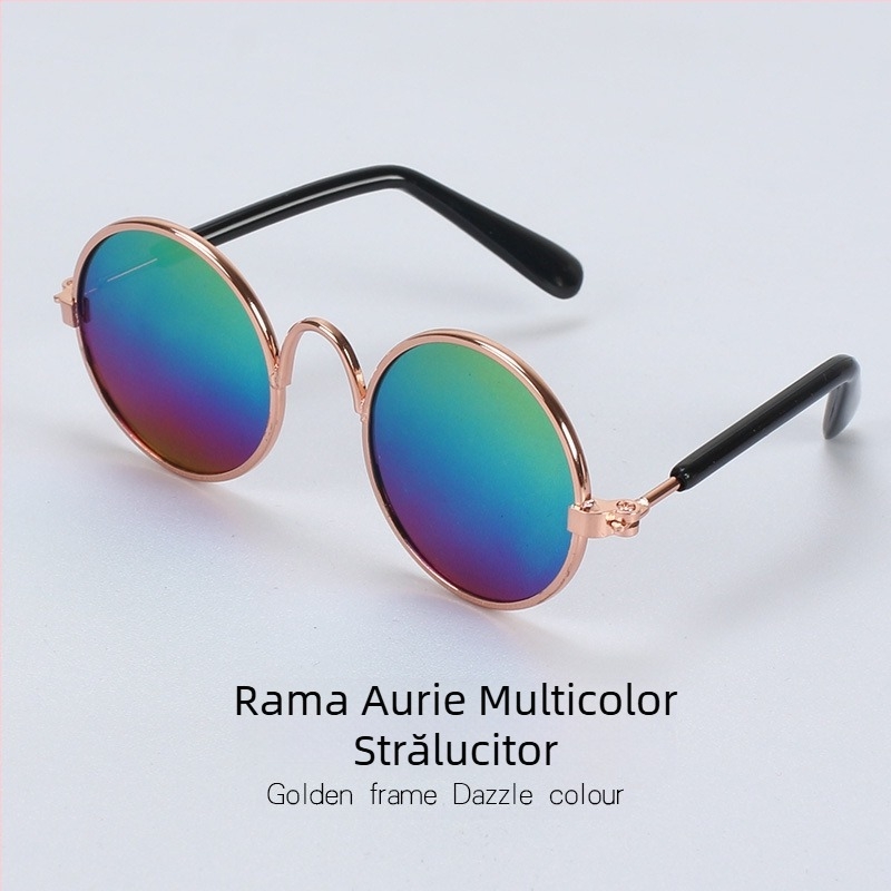 Ochelari de soare pentru pisici, direct din fabrică, ochelari de soare pentru câini, cu personalitate Teddy, accesorii amuzante pentru cap, accesorii pentru animale de companie, ochelari pentru pisici în stoc