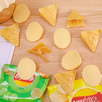 Drăguț Creative cartofi chipsuri clip formă etanșare clip uz casnic bucătărie alimente proaspete păstrarea umidității etanșare clip alimente pungă clip