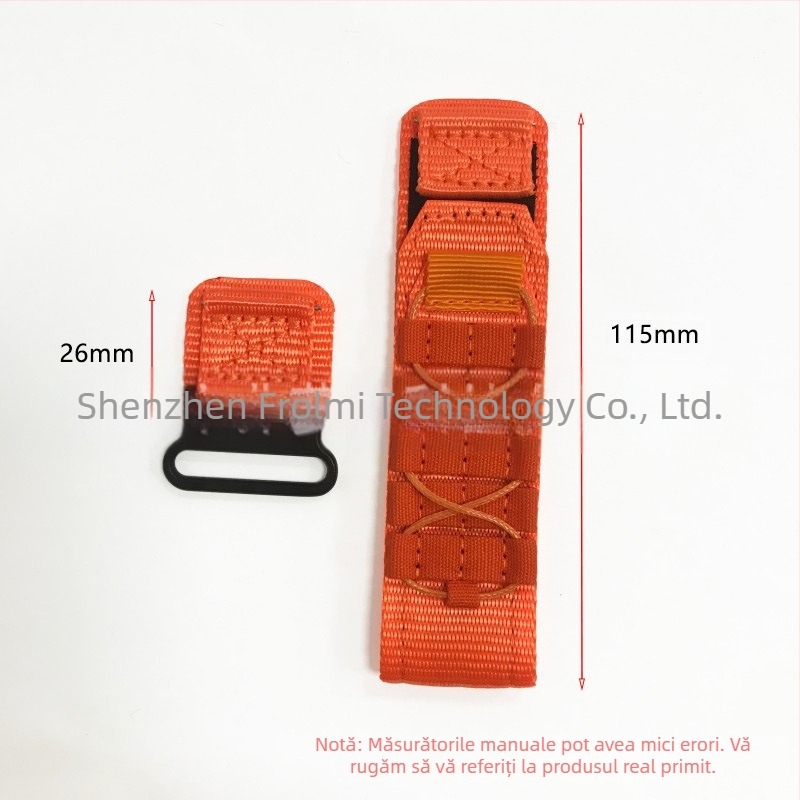 Potrivit pentru Samsung Watch 6/6c curea cu eliberare rapidă cu buton, curea din nailon Velcro, curea de mână sport pentru 4c/5pro