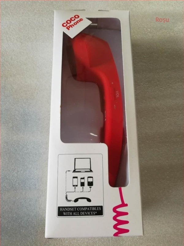 Telefon mobil clasic, căști antice, 10 culori opționale, femei însărcinate, antiradiații, telefon mobil retro, căști mari, producători în stoc