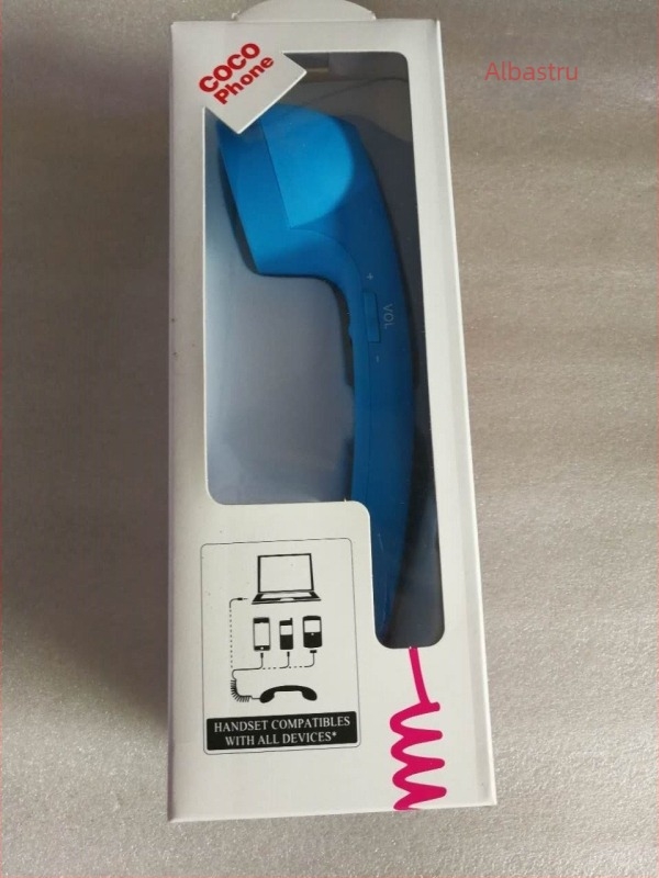 Telefon mobil clasic, căști antice, 10 culori opționale, femei însărcinate, antiradiații, telefon mobil retro, căști mari, producători în stoc