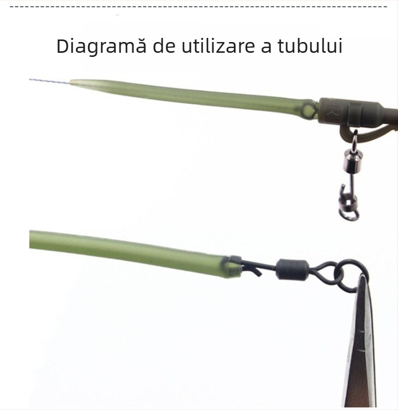 300 de piese de accesorii pentru pescuitul crapului Kuou în stil european, set de furtunuri, opritor de fasole, accesorii pivotante pentru echipamente de pescuit transfrontaliere