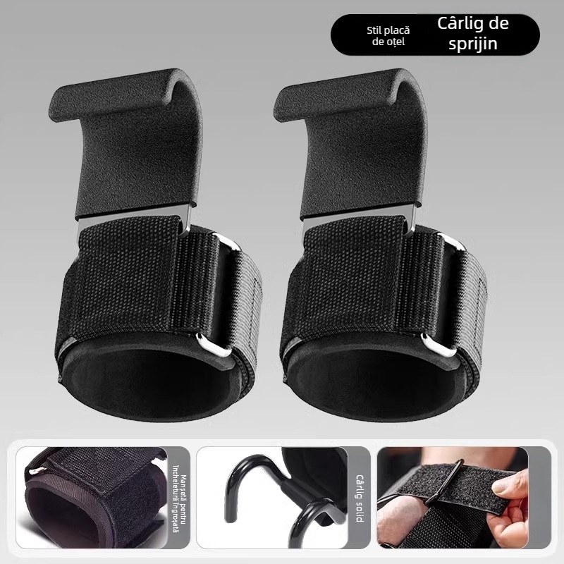 cârlig de tracțiuni, booster pentru genuflexiuni, cârlig pentru brățară, bară orizontală, echipament sportiv, reducere a forței, antrenament hands-free