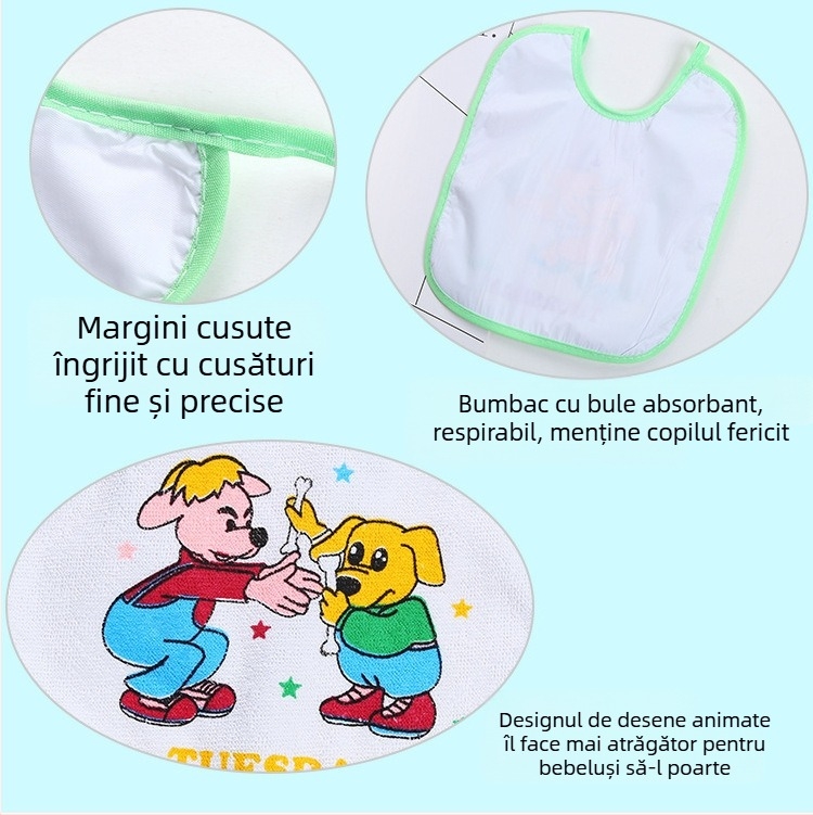 Prosop de salivă impermeabil pentru bebeluși transfrontalier Amazon, material pentru prosop, dantelă, bavete pentru bebeluși, sac de salivă, comerț exterior la fața locului