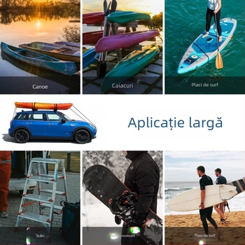 Mașină acoperiș moale pad acoperiș portbagaj portbagaj protector capac surfboard snowboard anti-alunecare acoperiș bagaje moale pad