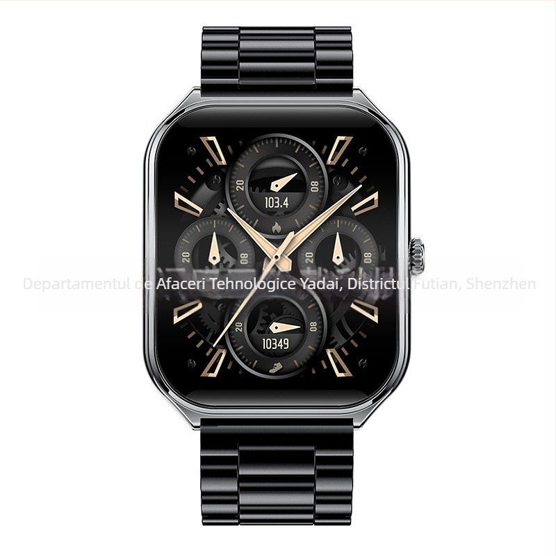 Ceas inteligent Cross-Border Mt61, ecran curbat ultra-subțire, AMOLED, Bluetooth, informații despre apeluri, numărare pași, ceas sport