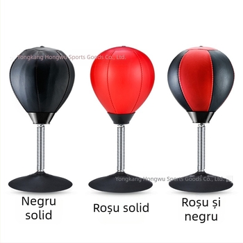 Minge de stres pentru birou cu ventuză - minge de reacție pentru box pentru copii