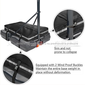 Geantă de greutate portabilă transfrontalieră pentru cadru de baschet, bază grea, suport de baschet, bază, sac de nisip, greutate