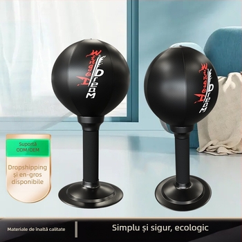 Minge de viteză cu ventuză pentru desktop, minge de viteză pentru birou, minge de fitness, minge de viteză simplă, minge de viteză pentru acasă, răspuns flexibil