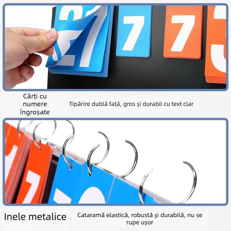Tablă de bord F501 cu patru poziții, tablă flip multifuncțională, baschet, badminton, cutie albă non-standard