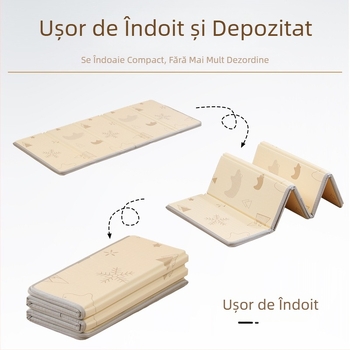 Covoraș de târâre pentru bebeluși, îngroșat, pentru sufragerie, pentru învățare, XPE, covoraș de târâre pentru bebeluși, pliabil, modern și simplu