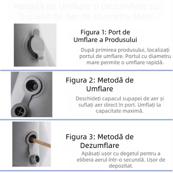 Pernă gonflabilă pentru dormit cu suport lombar, potrivită pentru avioane, trenuri de mare viteză, călătorii pe distanțe lungi, pernă pentru somn, suport lombar, esențială pentru somn, gonflabilă portabilă