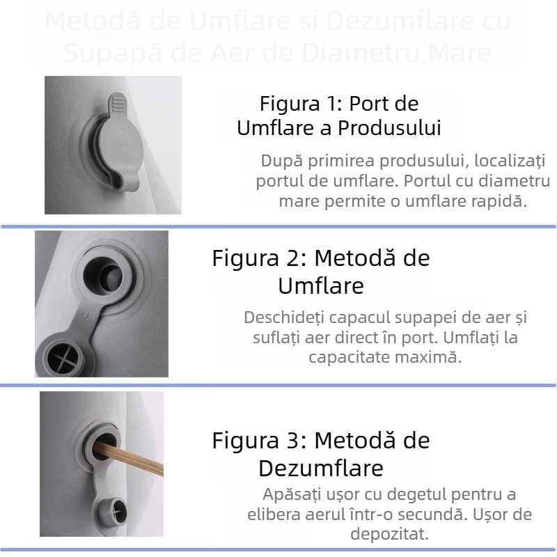 Pernă gonflabilă pentru dormit cu suport lombar, potrivită pentru avioane, trenuri de mare viteză, călătorii pe distanțe lungi, pernă pentru somn, suport lombar, esențială pentru somn, gonflabilă portabilă