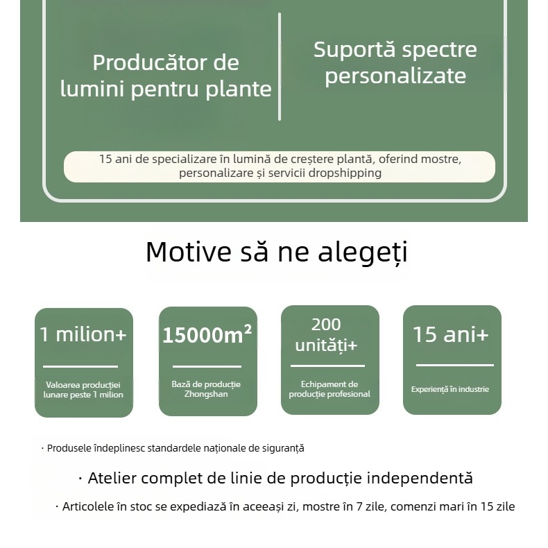Lampă de creștere a plantelor T20 cu spectru complet, lampă suculentă, lumină suplimentară pentru plante verzi, lampă de creștere a plantelor cu LED-uri