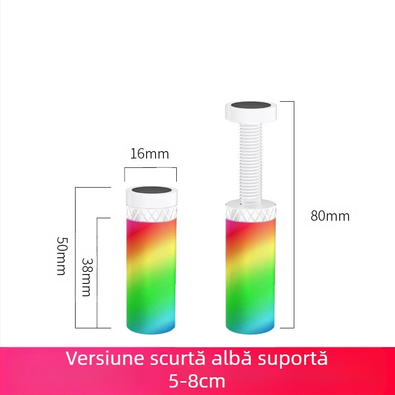 Suport pentru placă grafică, cadru de susținere cu jack, complet din aluminiu, fund magnetic metalic, șasiu ITX mic, suport pentru placă grafică, partener anti-îndoire